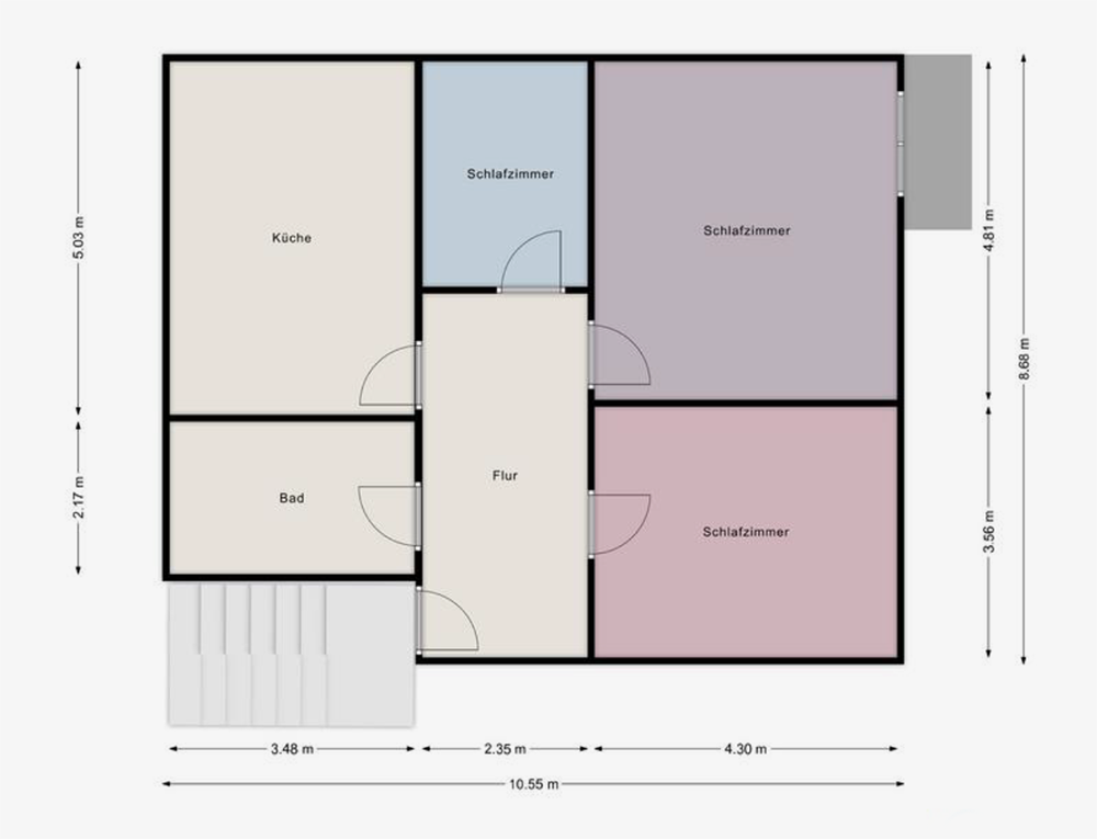 wohnung1 Wohnbereich 1. Obergeschoss